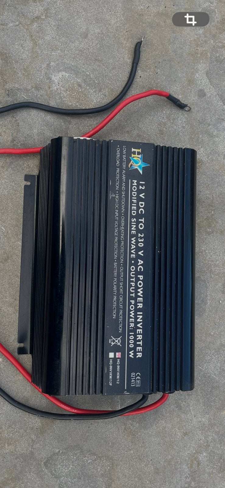 Omvormer 12volt naar 220volt 1000 Watt, Ophalen of Verzenden
