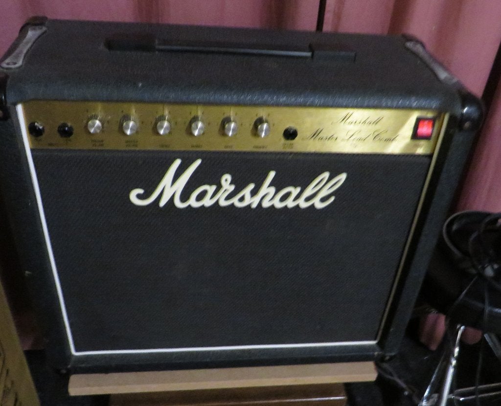 studio restanten - marshall 50 watt combo en 2 monitors, Ophalen, Gebruikt, Gitaar, 50 tot 100 watt