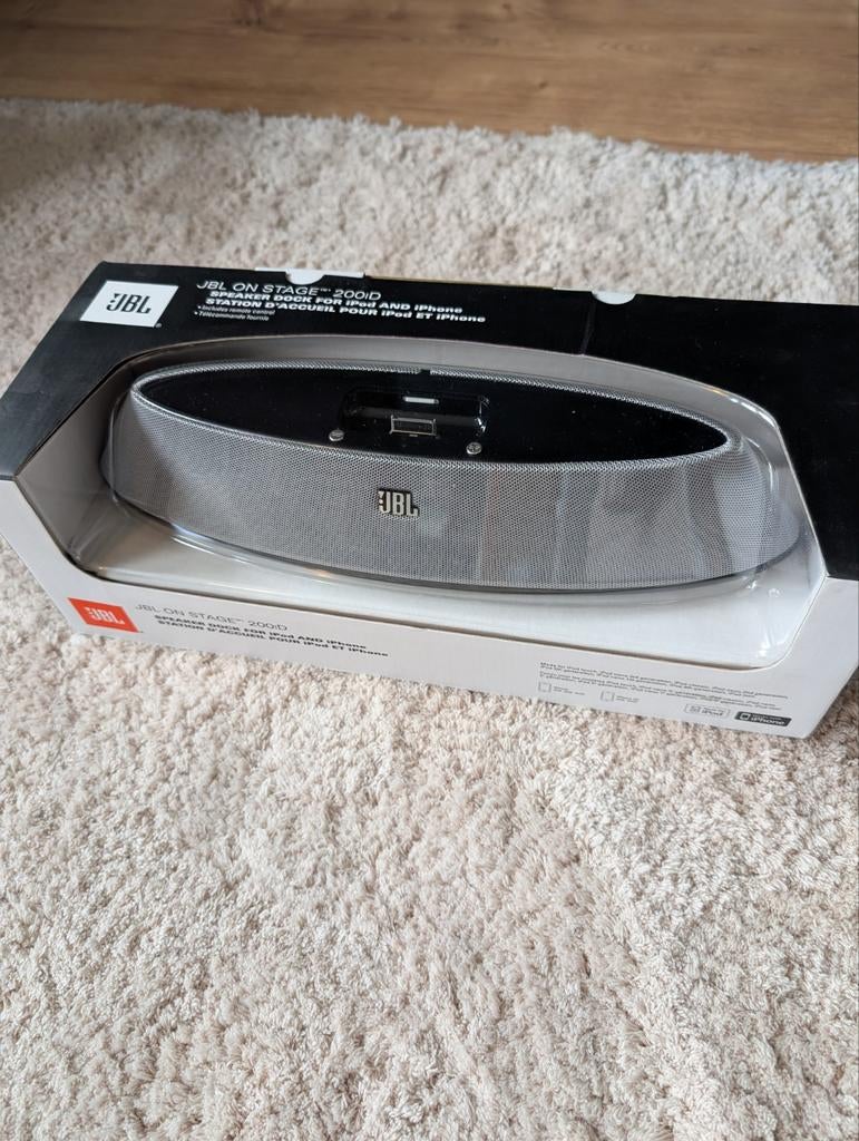 JBL On Stage 200iD – NIEUW in doos – iPod/iPhone dock, Overige merken, Soundbar, Nieuw, Ophalen of Verzenden