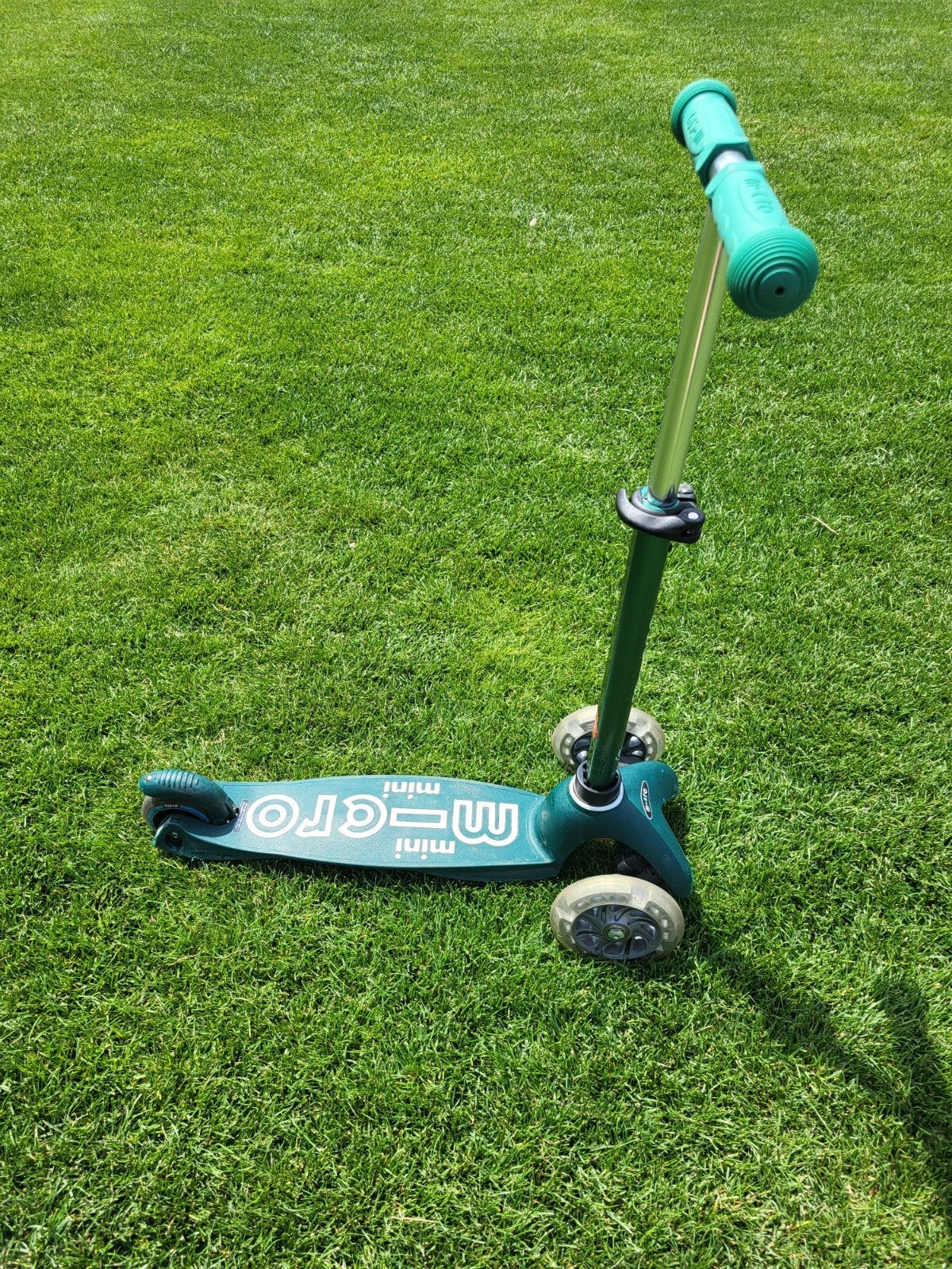 Mini Micro step Deluxe ECO - 3-wiel kinderstep - Groen, Ophalen, Gebruikt, Gewone step, Micro Step Mini