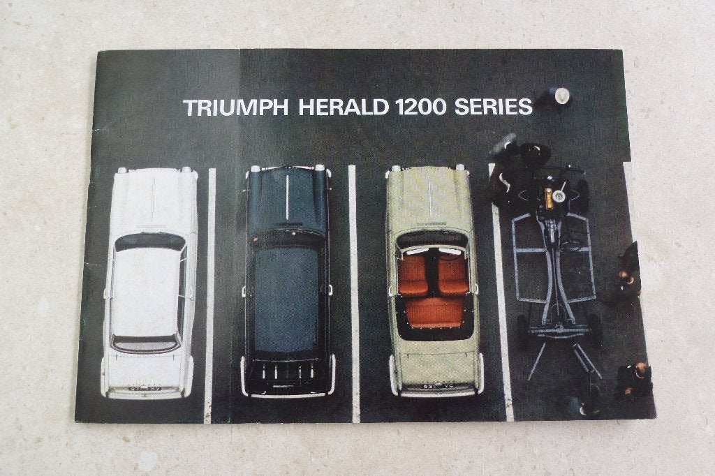 Triumph Herald folder 1200 series, Ophalen of Verzenden, Zo goed als nieuw, Overige merken