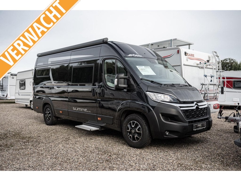 Pössl Summit 640 H-Line-Tr.haak-NAVI-CAM, Caravans en Kamperen, Chemisch toilet, Buscamper of Camperbus, Ringverwarming, 6 tot 7 meter