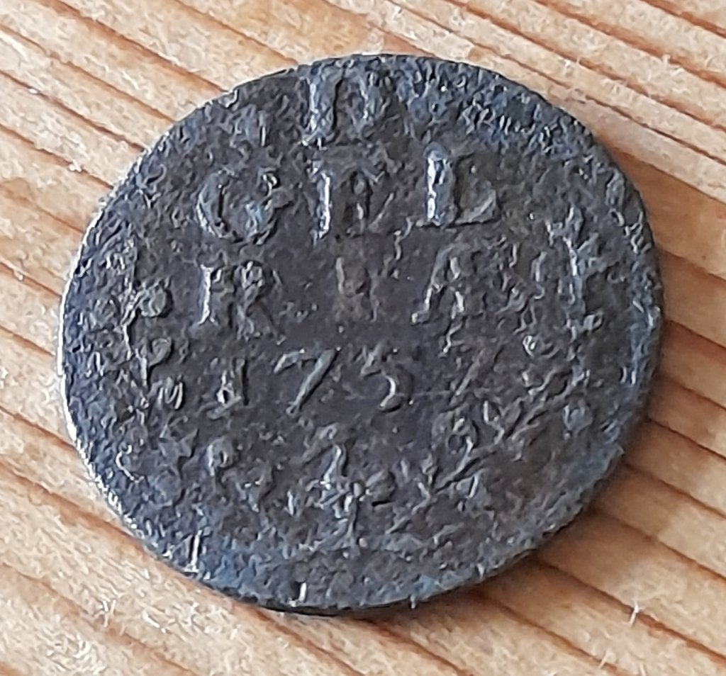 duit Gelderland 1757, Postzegels en Munten, Munten | Nederland, Ophalen of Verzenden, Vóór koninkrijk, Overige waardes, Losse munt