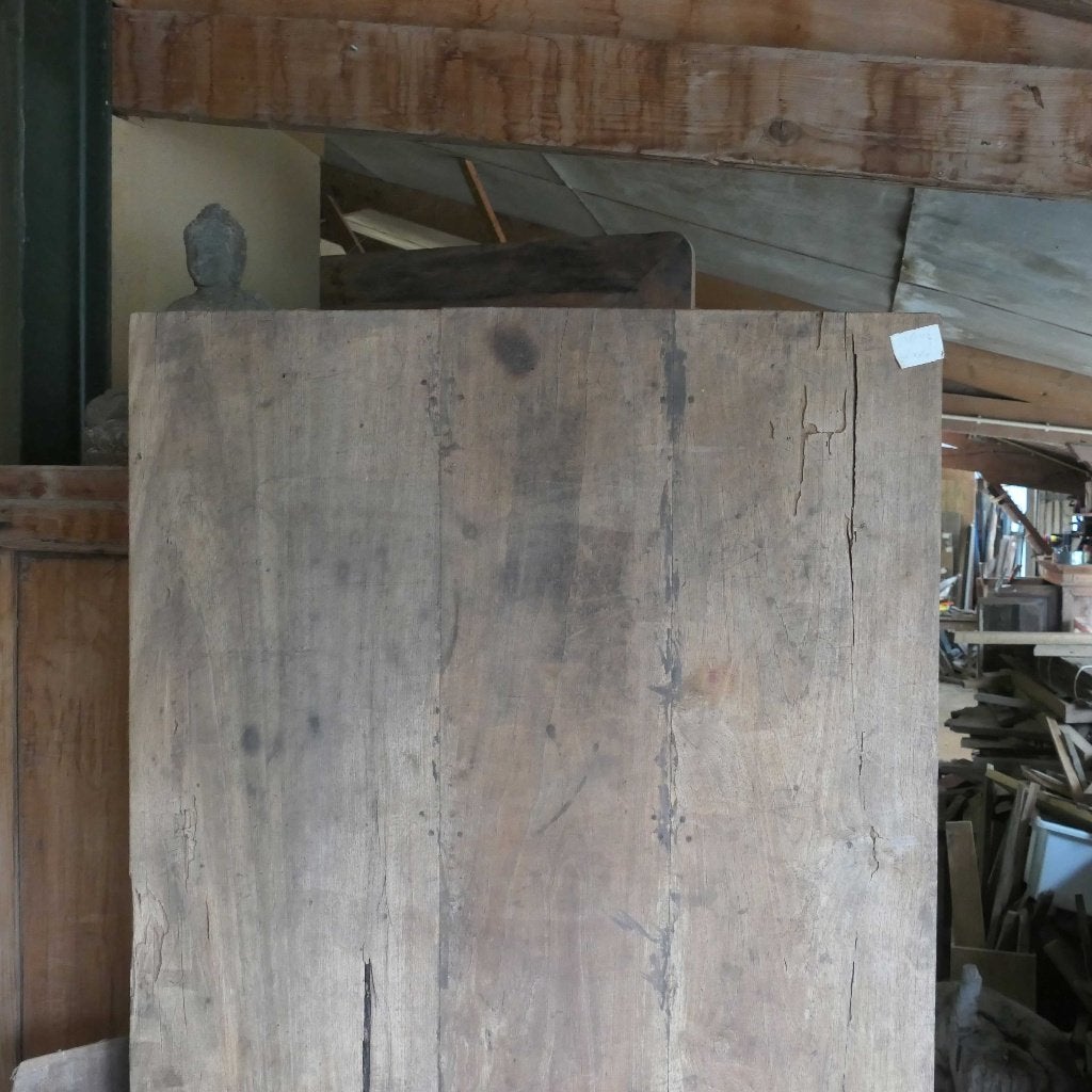 Antieke smalle tafel TX31 landelijk 196x83 GERESERVEERD, Ophalen of Verzenden
