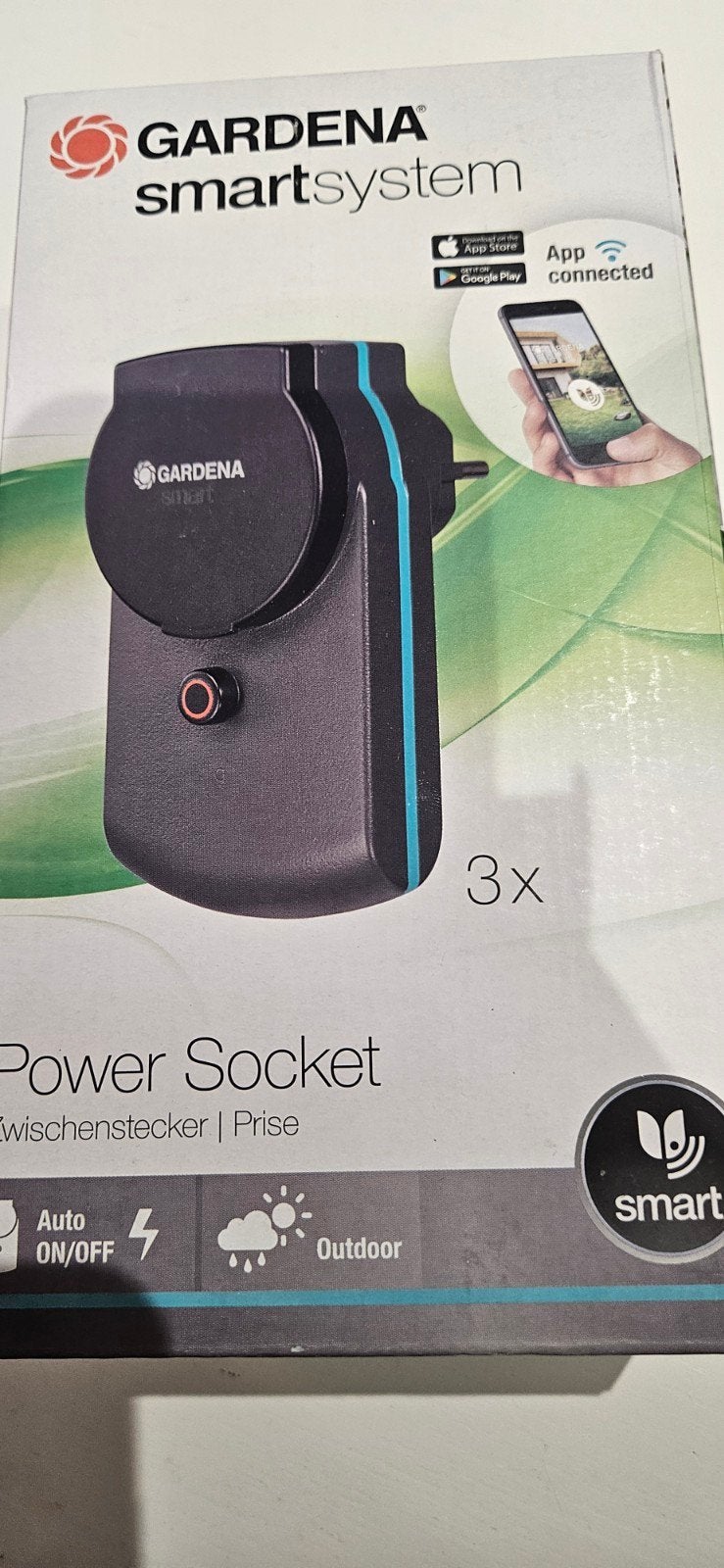 Gardena Smart Power Socket - Slimme Buitenstopcontacten (3x), Ophalen of Verzenden, Nieuw