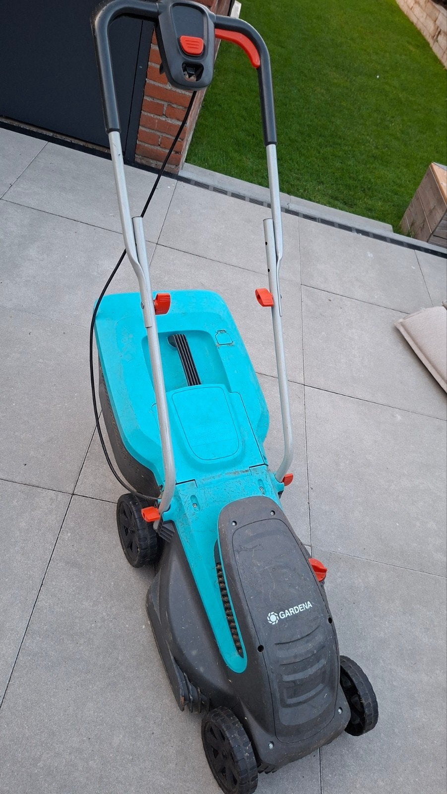 Grasmaaier Gardena, Ophalen, Gebruikt