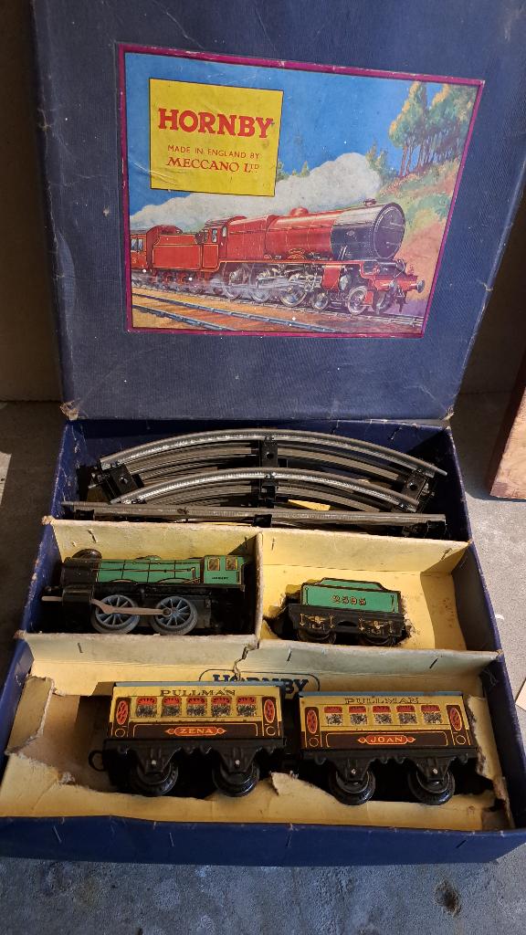 Hornby trein in doos, Ophalen of Verzenden, Gebruikt