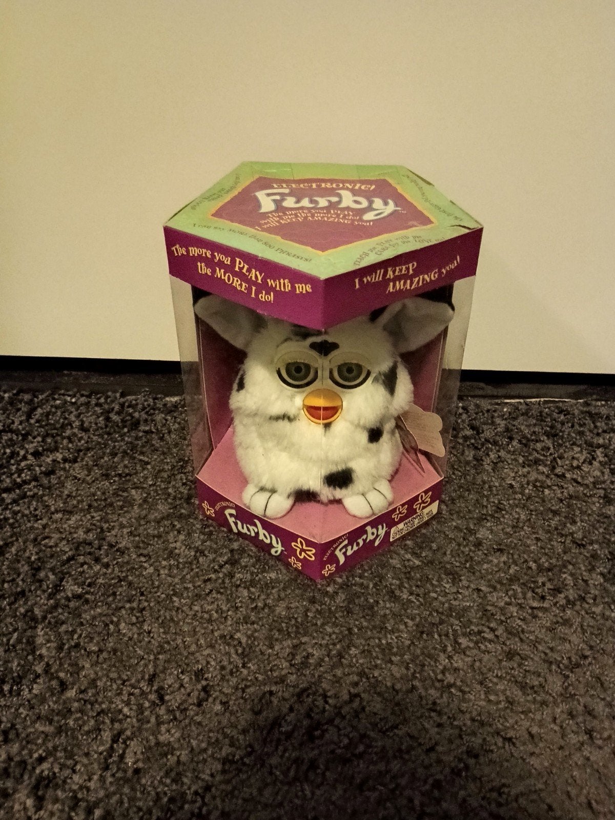 Vintage Furby Dalmatian nieuw in doos, Ophalen of Verzenden, Nieuw, Jongen of Meisje