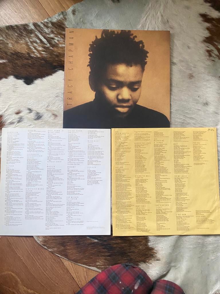 Tracy chapman ( inlay Engels + duits ) matte hoes, Ophalen of Verzenden, Zo goed als nieuw, Overige formaten
