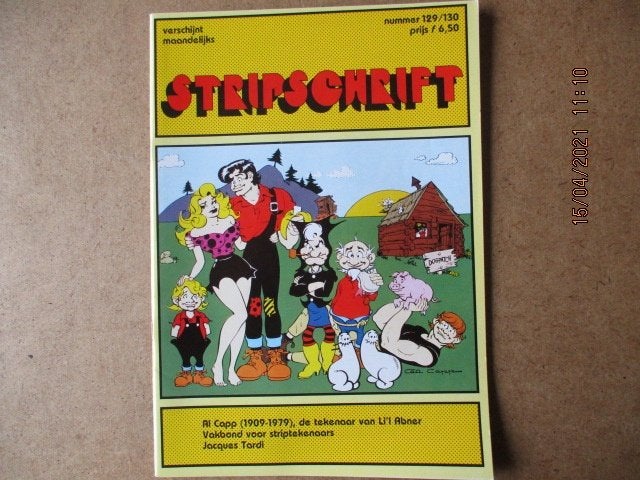 adv1151 stripschrift 129/130, Eén stripboek, Ophalen, Gelezen