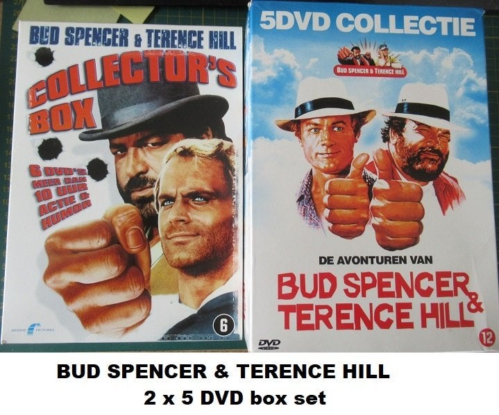 10 X DVD, BUD SPENCER & TERENCE HILL, Alle leeftijden, Ophalen of Verzenden, Zo goed als nieuw, Actiekomedie