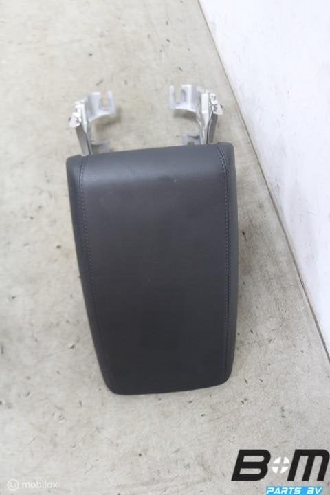 Armsteun mechaniek met lederen deksel Audi A6 4G 4G0864208G, Gebruikt