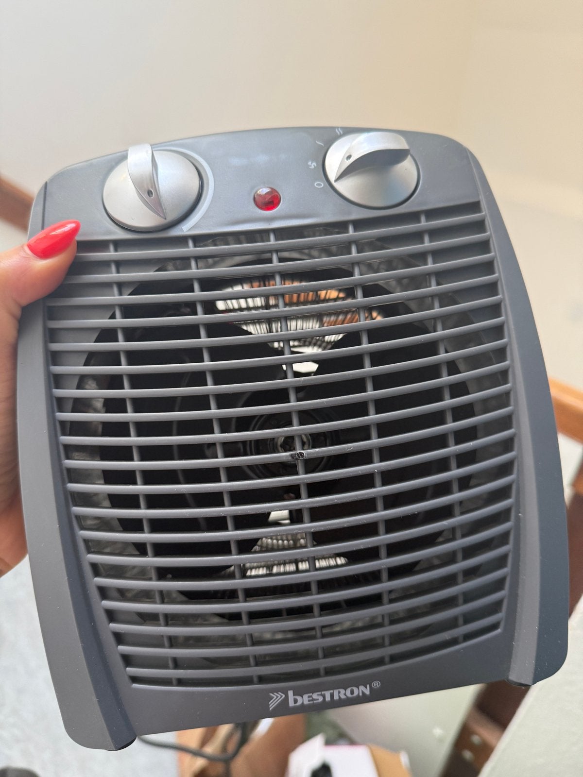 2 x Bestron Ventilator Kachel - Zo goed als nieuw, Doe-het-zelf en Verbouw, Ophalen, Minder dan 30 cm, Kachel, Minder dan 60 cm