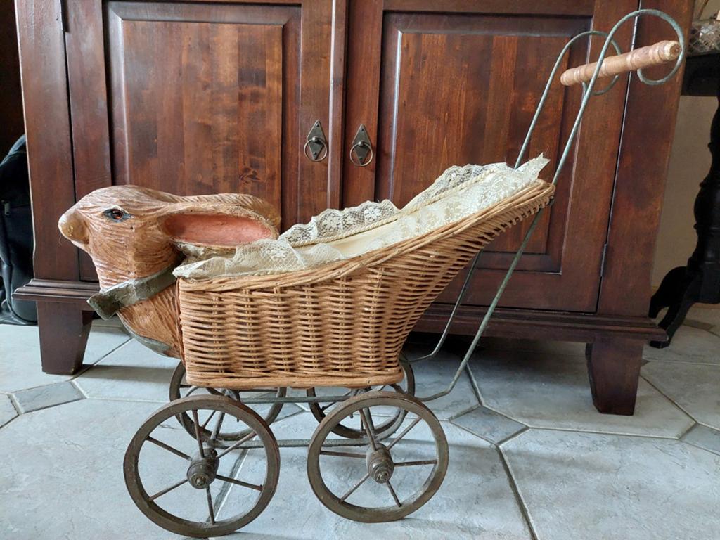 Oude, poppenwagen, Ophalen