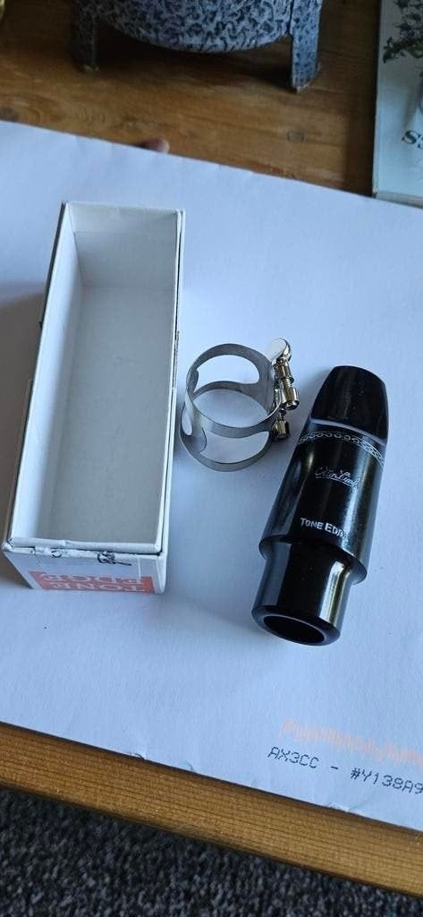 Ottolink tenor mondstuk, tone edge, Ophalen of Verzenden, Zo goed als nieuw, Tenor