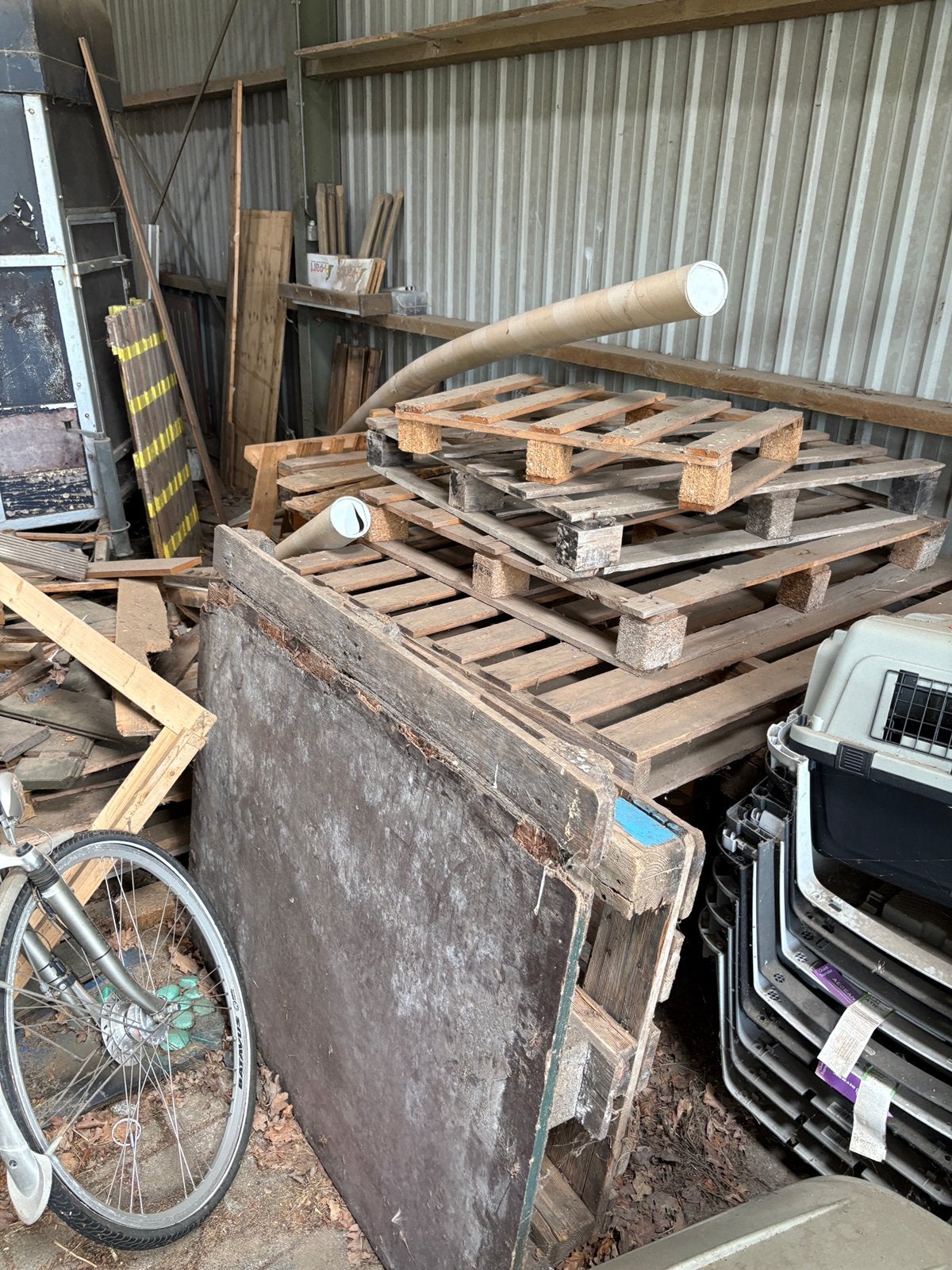 GRATIS pallethout, Doe-het-zelf en Verbouw, Hout en Planken, Ophalen, Zo goed als nieuw, 50 mm of meer, Pallet