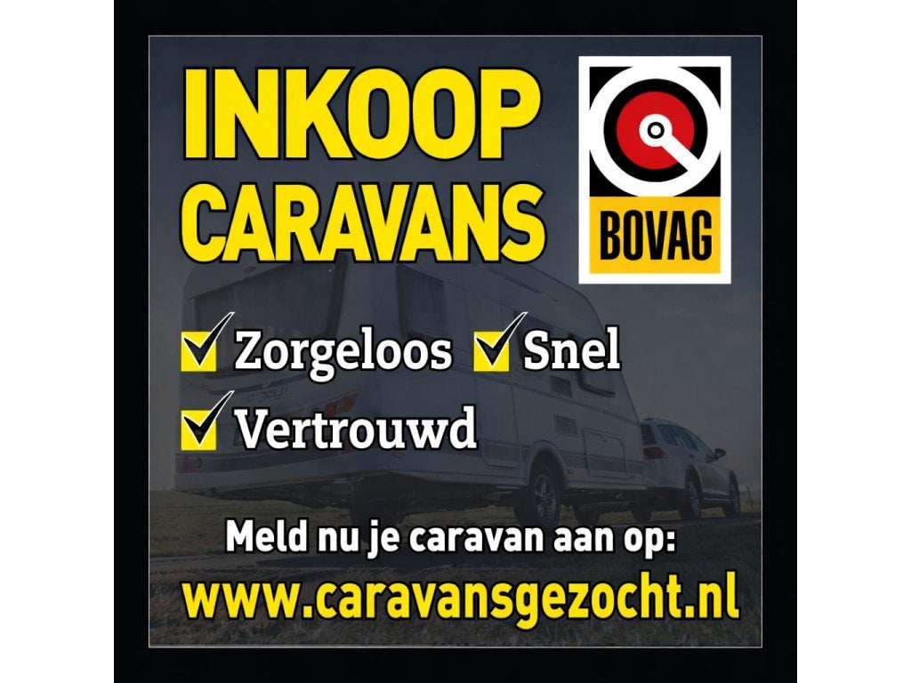 knaus Sport 450 Fu Fransbed TEVENS INKOOP CARAVANS, Caravans en Kamperen, Rondzit, Bedrijf, Overige typen, 4 tot 5 meter