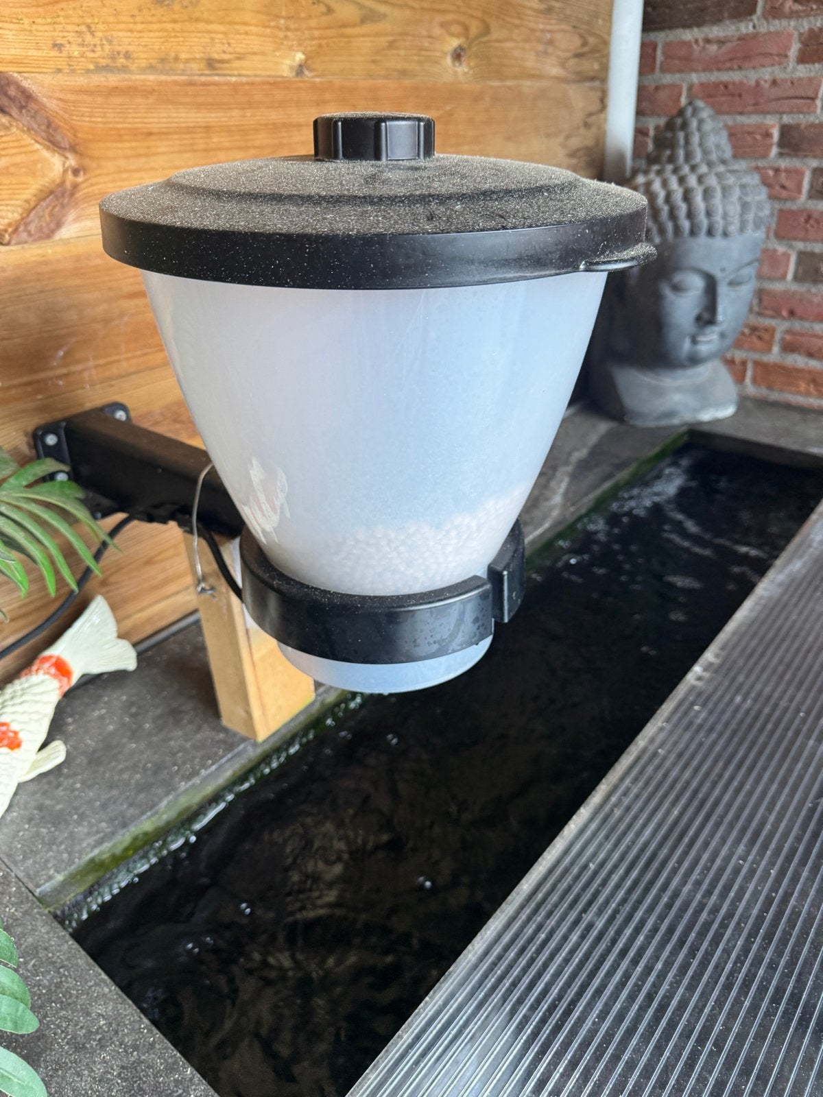 Koi pro fish feeder, Ophalen, Zo goed als nieuw