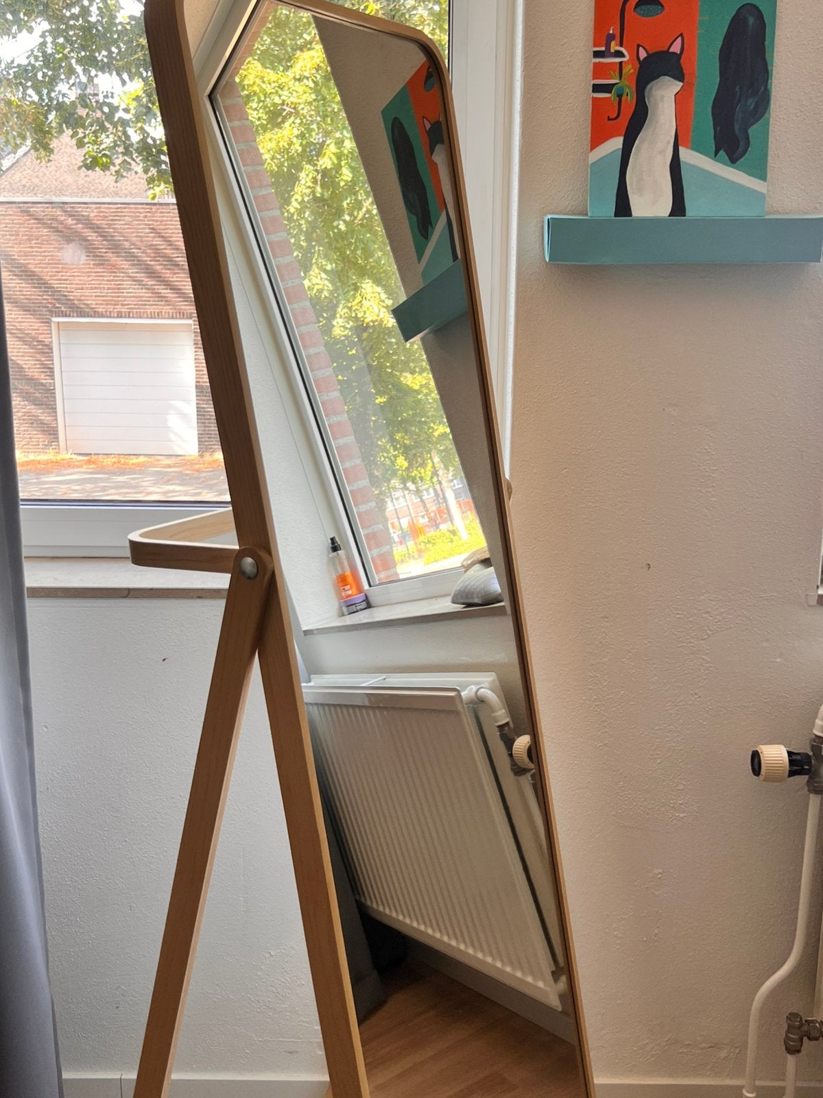 Ikea IKORNNES Spiegel, Ophalen, Minder dan 50 cm, Zo goed als nieuw, Minder dan 100 cm