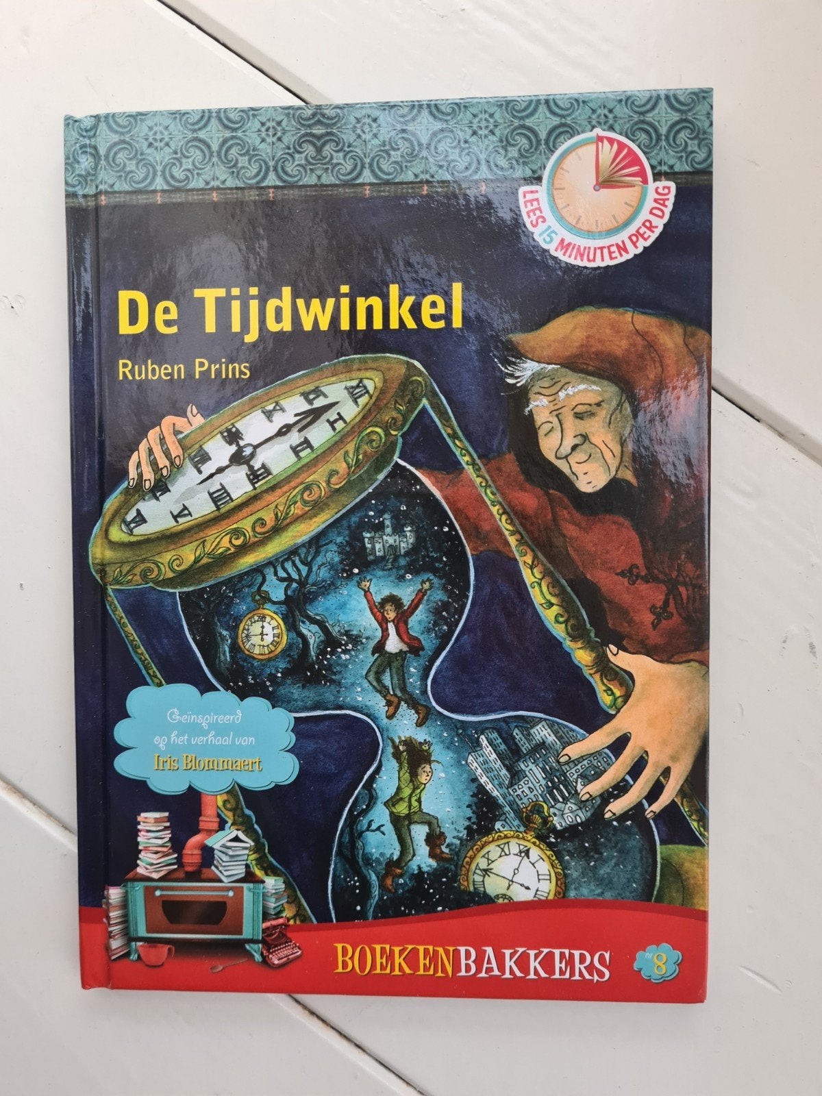 Boekenbakkers 8: De Tijdwinkel - Ruben Prins, Ophalen of Verzenden, Zo goed als nieuw, Ruben Prins, Non-fictie