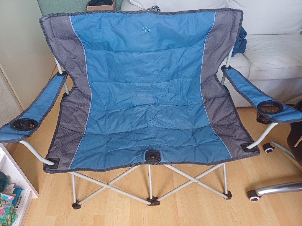 Camping loveseat ANWB met draagtas, Ophalen, Zo goed als nieuw, Campingstoel