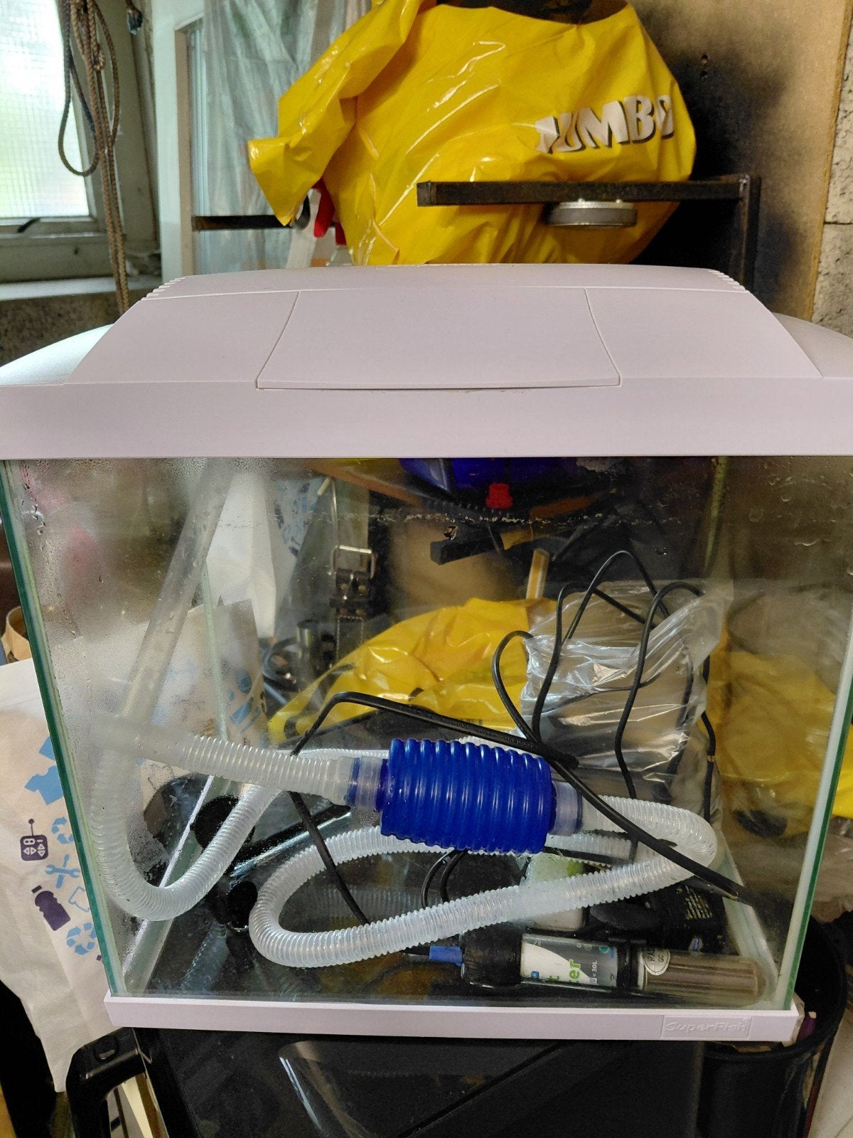 aquarium gratis op te halen, Dieren en Toebehoren, Ophalen, Gebruikt, Leeg aquarium