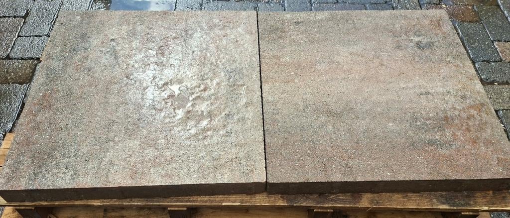 Kilimanjaro wave 60x60 tegels, Tuin en Terras, Ophalen, Zo goed als nieuw, 10 m² of meer, Beton