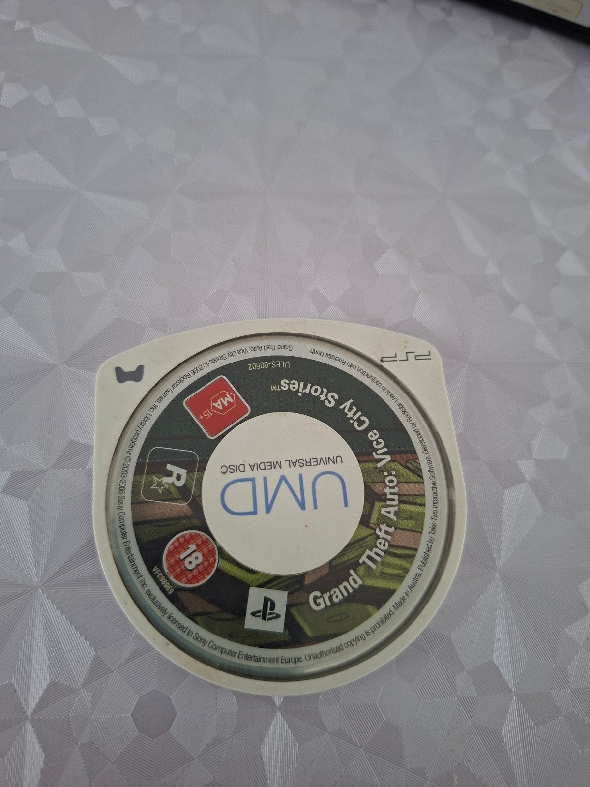 Grand Theft Auto: Vice City Stories PSP UMD, Avontuur en Actie, Gebruikt, Vanaf 18 jaar, 1 speler