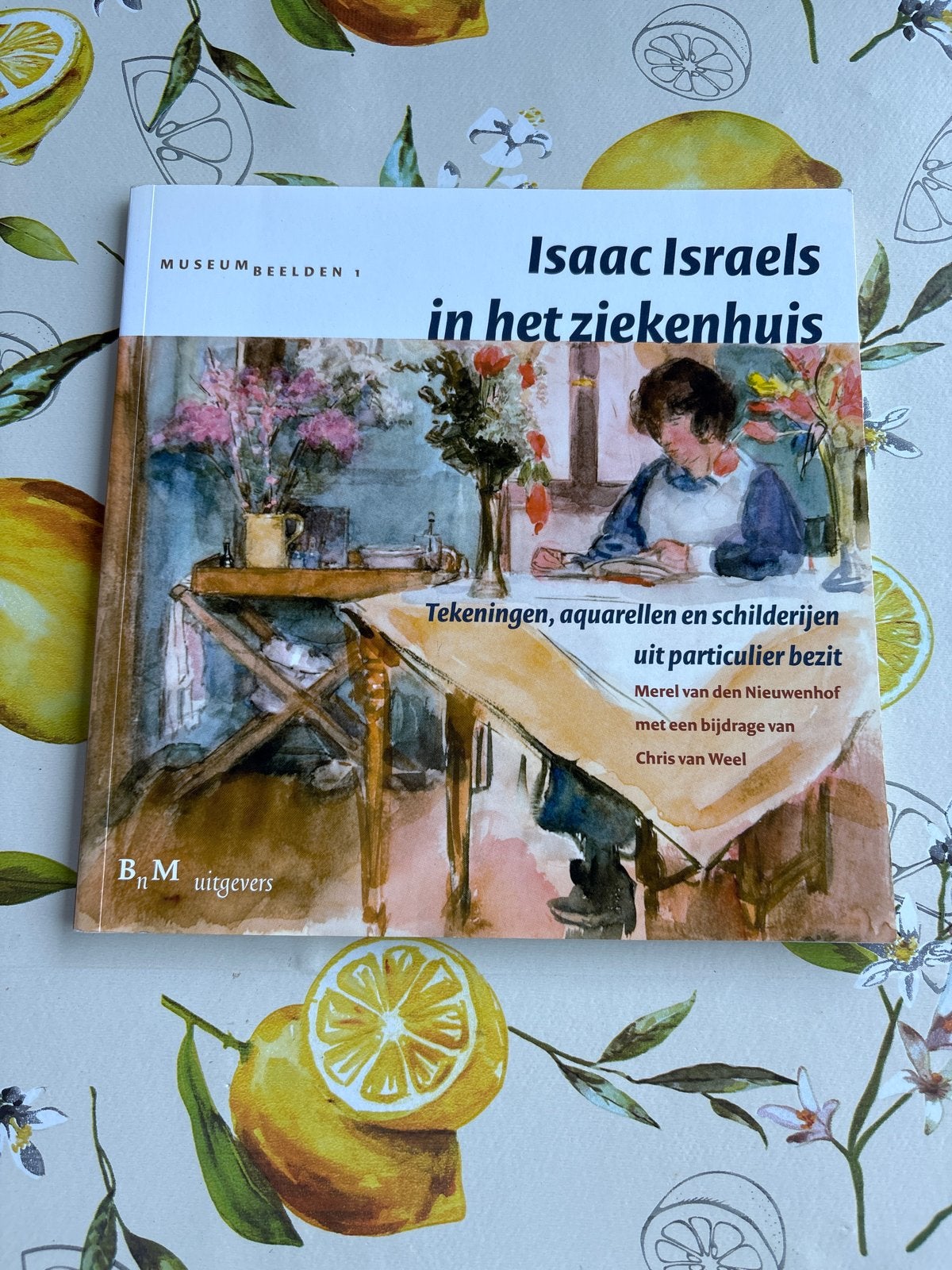 Isaac Israels in het ziekenhuis - Tekeningen, aquarellen, Ophalen of Verzenden, Zo goed als nieuw, Schilder- en Tekenkunst
