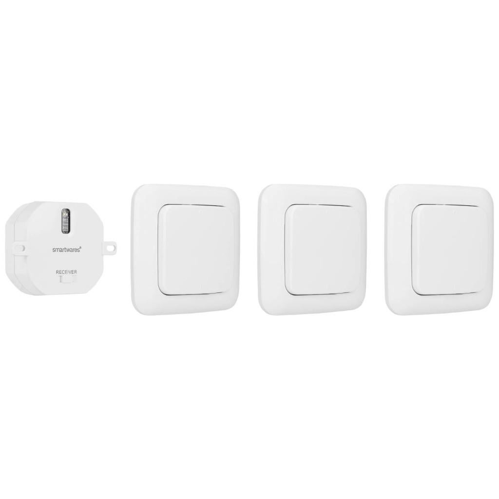 Smartwares Draadloze wandschakelaar SH4-99567, Detector, Sensor of Melder, Verzenden, Nieuw, Overige soorten