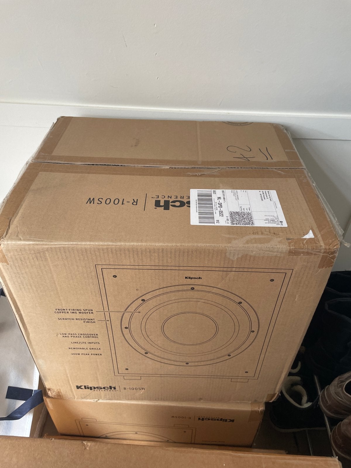 Klipsch R-100SW Subwoofer - Krachtige Bass