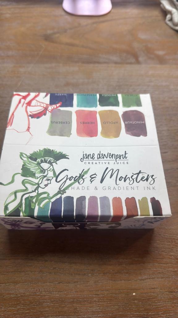 Jane Davenport Gods&Monsters set inkt, Ophalen of Verzenden, Nieuw, Overige typen