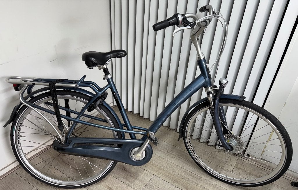 ZEER MOOIE BATAVUS BOLERO 7 SPEED MET NAAFDYNAMO FRAME 53 CM, Ophalen, (Extra) lage instap, Batavus, Zo goed als nieuw
