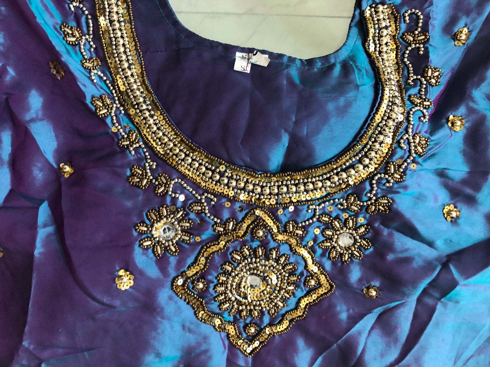 Bollywood Salwar Kameez - Nieuw met Strass en Steentjes, Kleding | Dames, Gelegenheidskleding, Ophalen of Verzenden, Nieuw