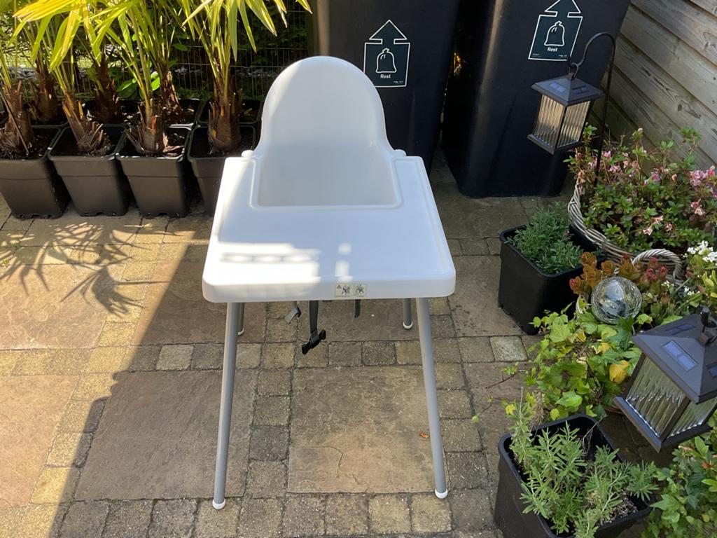 IKEA Antilop kinderstoel met eetblad met verkleiner, Ophalen, Gebruikt, Overige typen, Afneembaar eetblad
