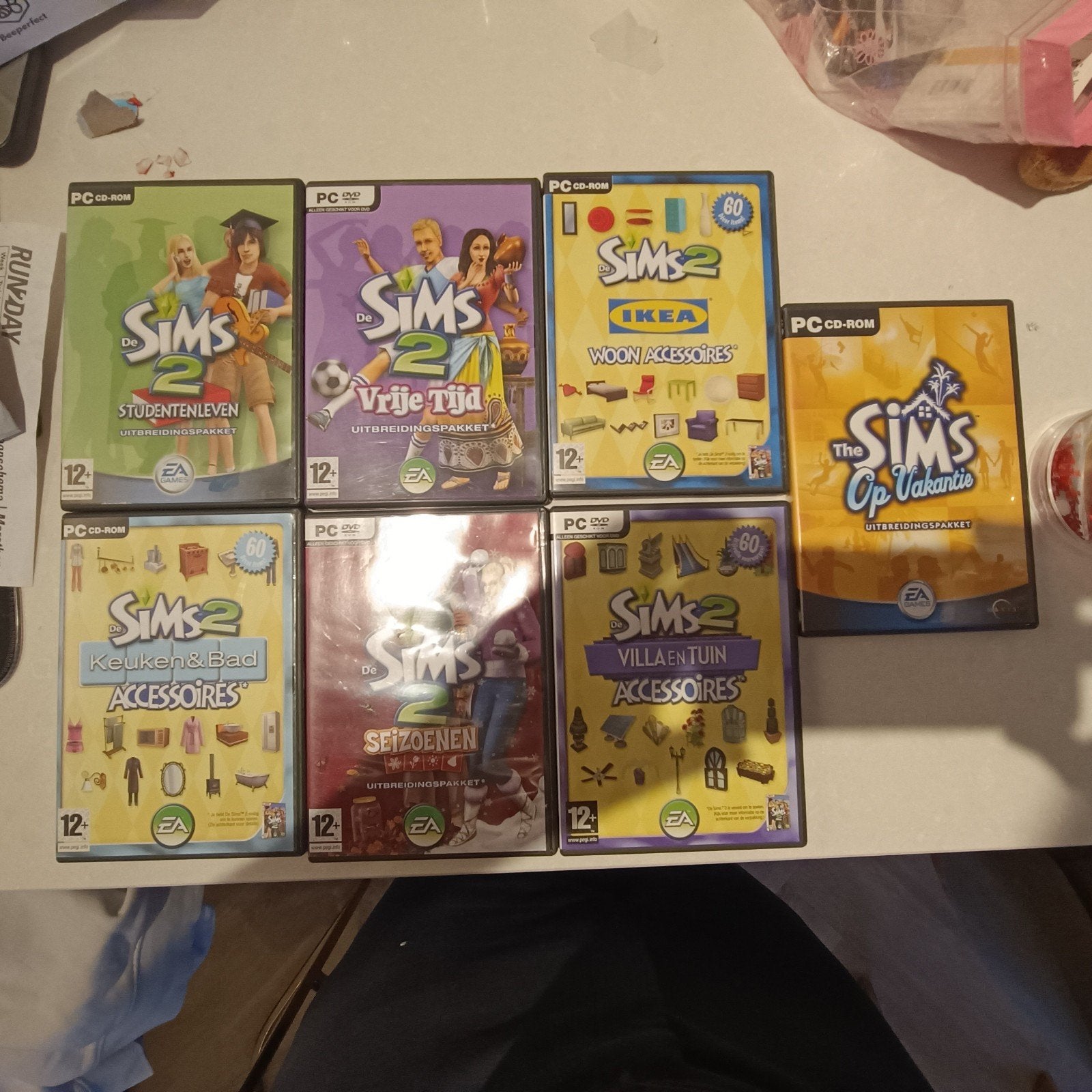 De Sims 2 Uitbreidingspakketten PC CD-ROM, Gebruikt, 1 speler, Ophalen of Verzenden, Vanaf 12 jaar
