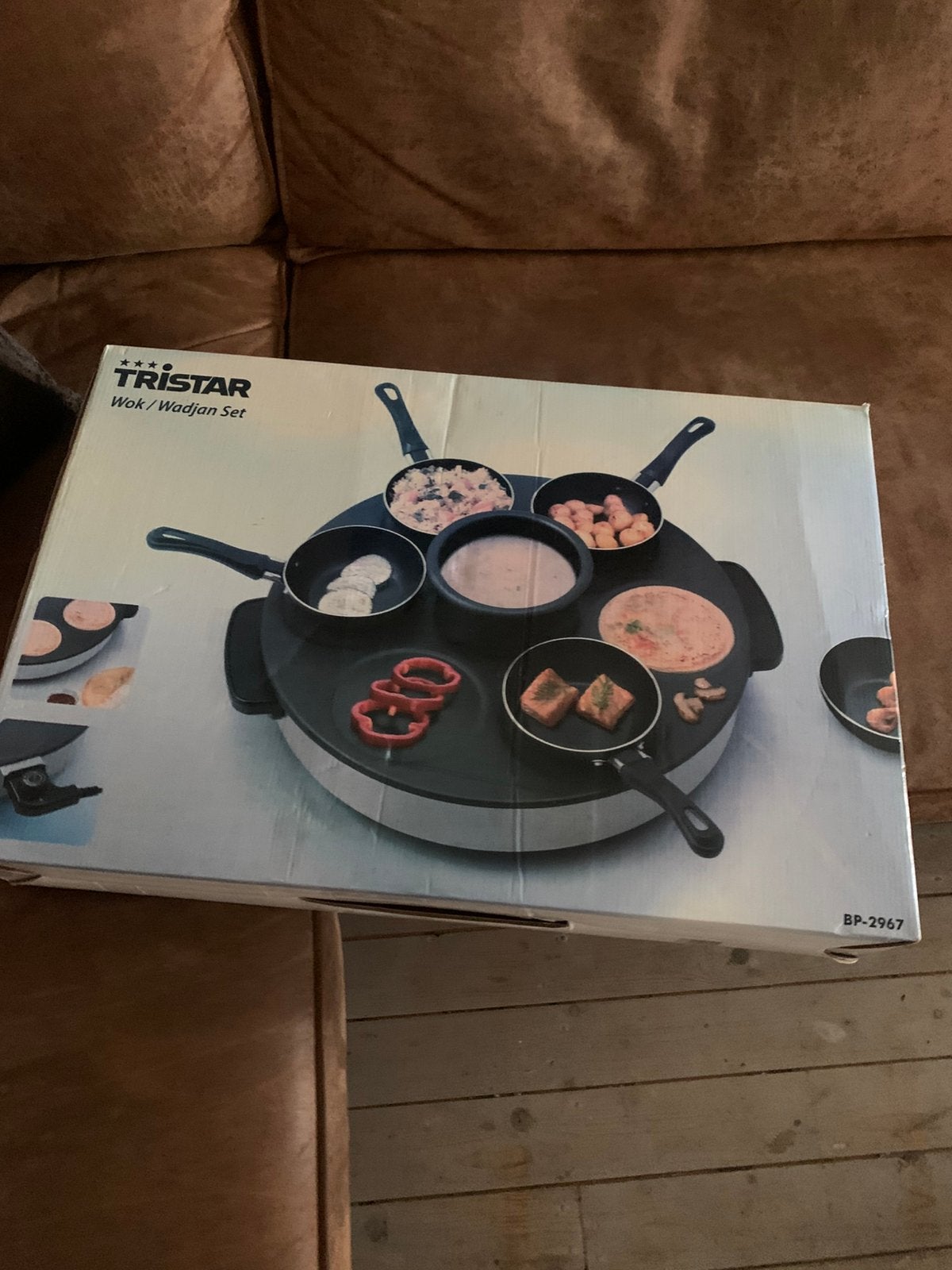 Tristar wokset, Witgoed en Apparatuur, Gourmetstellen, Ophalen, Zo goed als nieuw, 4 t/m 7 personen