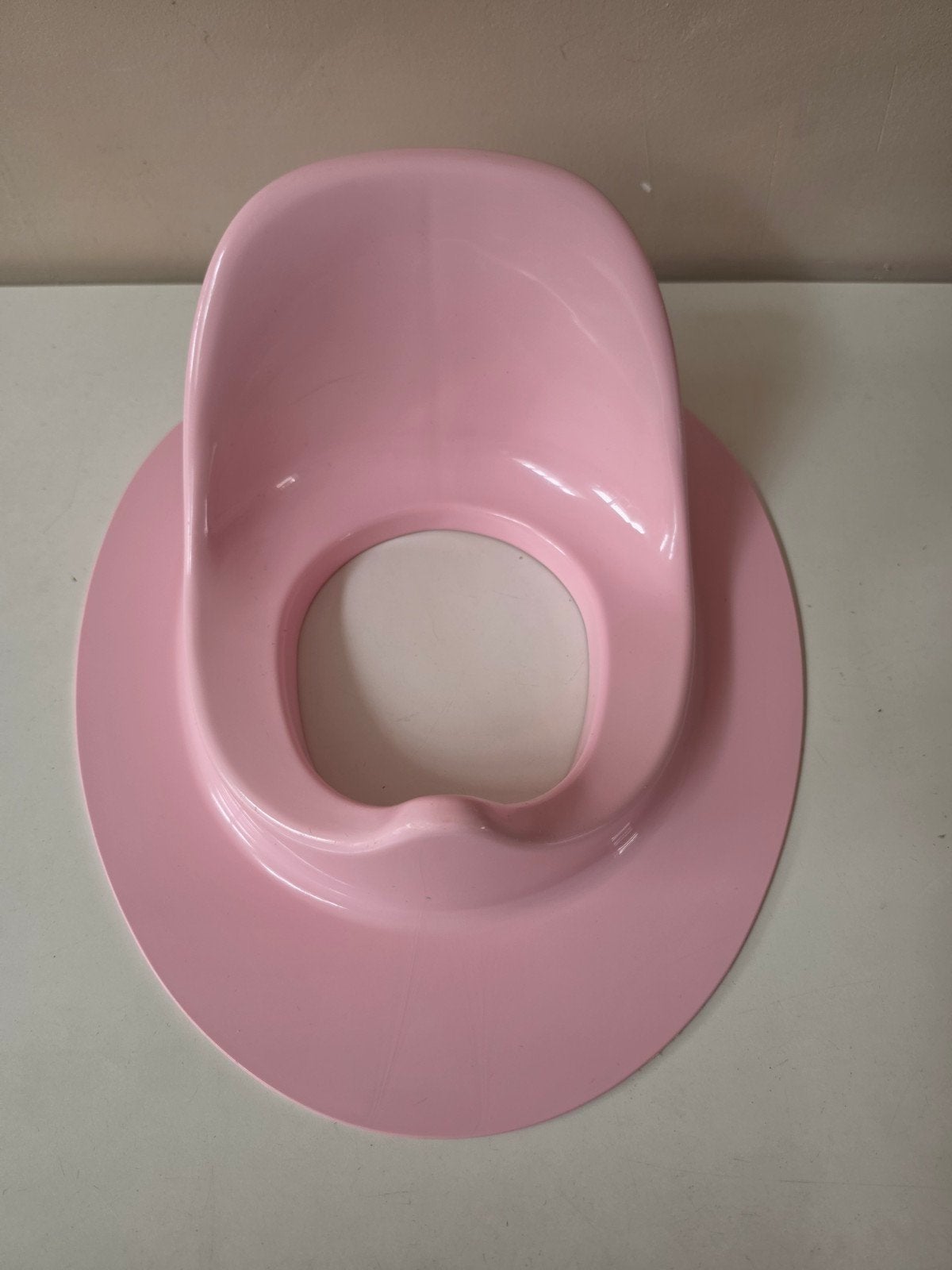 Roze potje/toiletverkleiner voor kinderen, Ophalen, Gebruikt