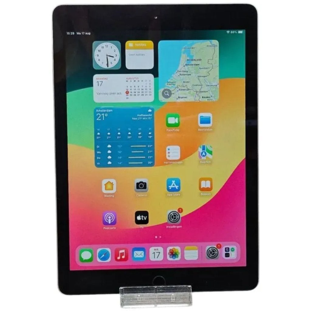 Apple iPad 6th 2018 32GB Zilver | Werkt uitstekend, Apple, Zo goed als nieuw, Support@apple.com, One Apple Park Way
Cupertino, CA 95014
United States