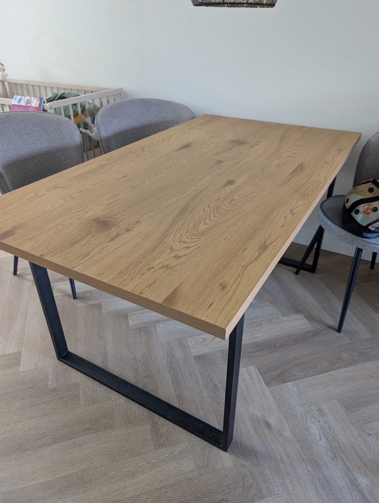 Eettafel, Ophalen, Gebruikt, 50 tot 100 cm, Vijf personen of meer