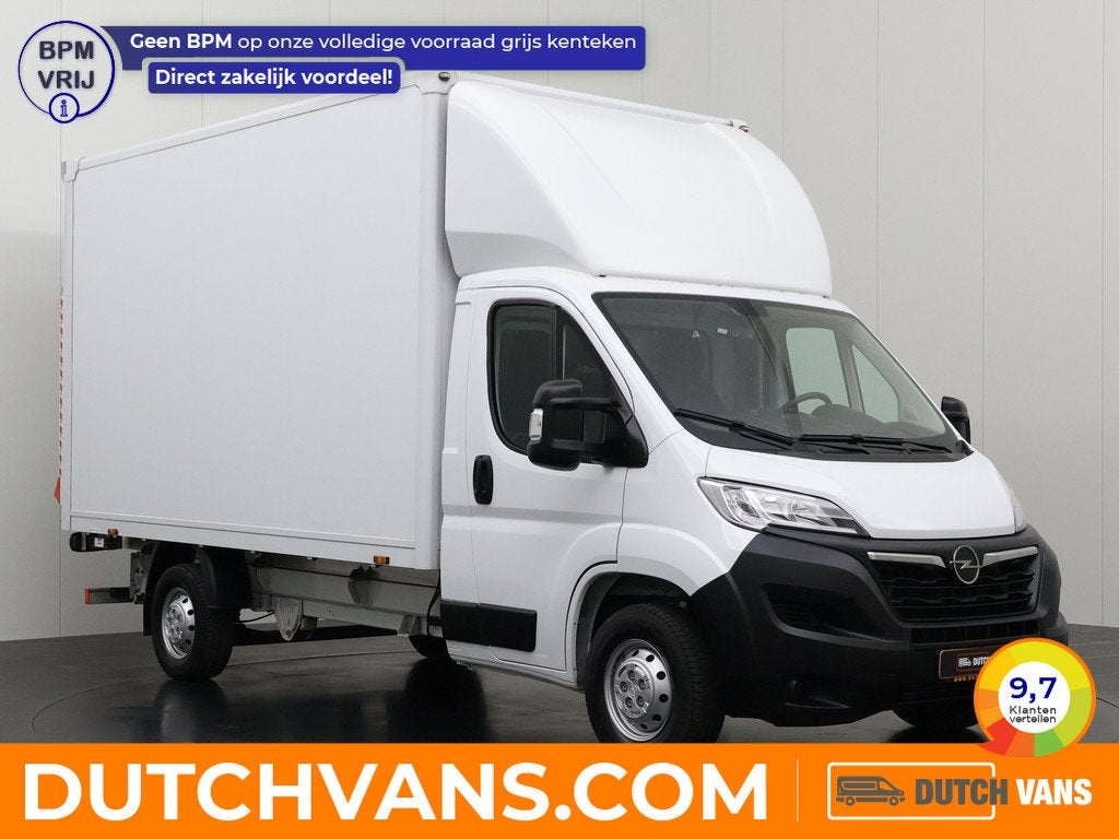 Opel Movano 140PK Bakwagen | Laadklep | 1046Kg Laden | Camer, Auto's, Bestelauto's, Gebruikt, Euro 6, 2500 kg, Wit