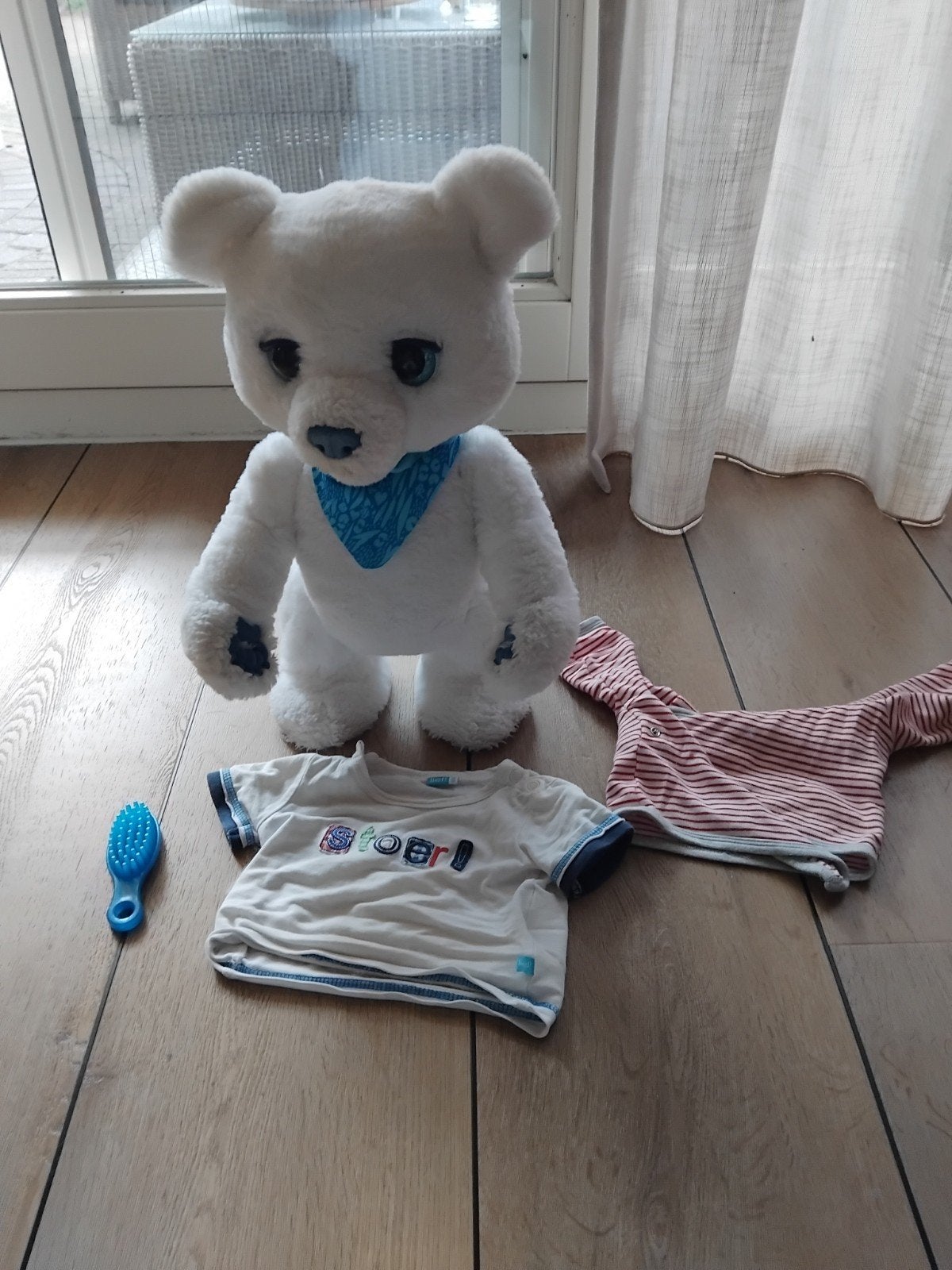 FurReal Friends Cubby de nieuwsgierige beer, Kinderen en Baby's, Ophalen, Overige merken, Beer, Zo goed als nieuw