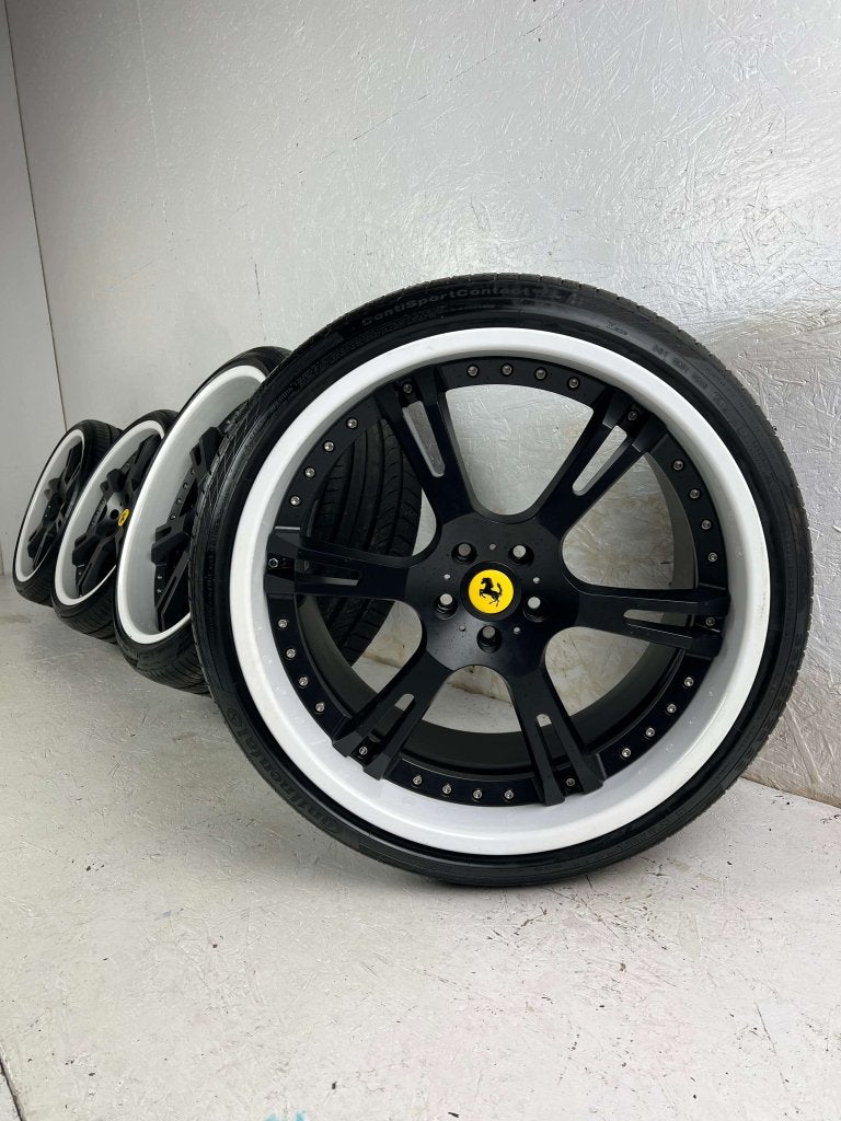 Custom Ferrari 458 velgen 22" 5x114.3 zomerset breedset zgan, Auto-onderdelen, Banden en Velgen, Banden en Velgen, Zomerbanden