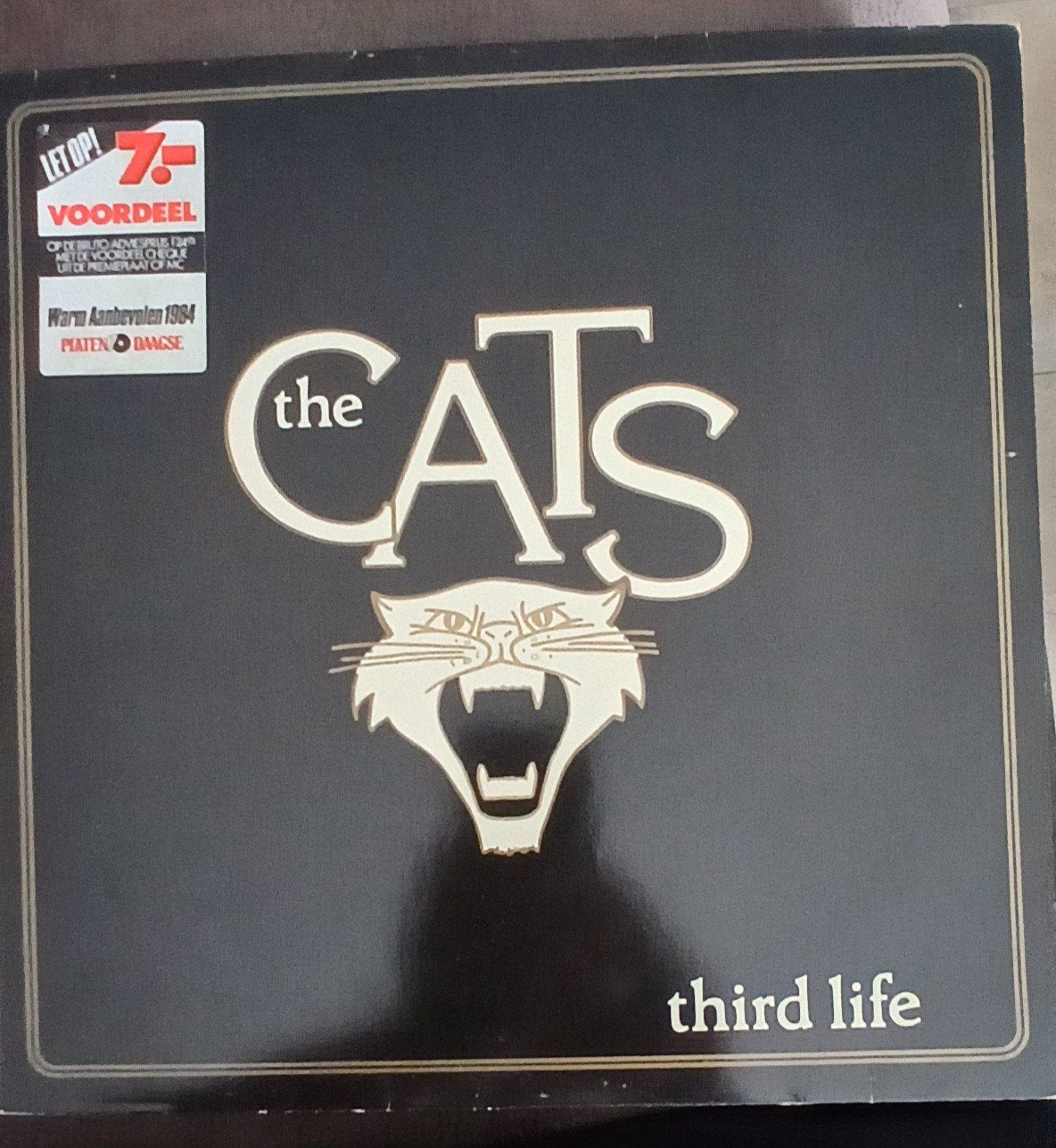 The Cats - Third Life LP (Pop, 1994), Cd's en Dvd's, LP, Gebruikt, Pop, Ophalen of Verzenden