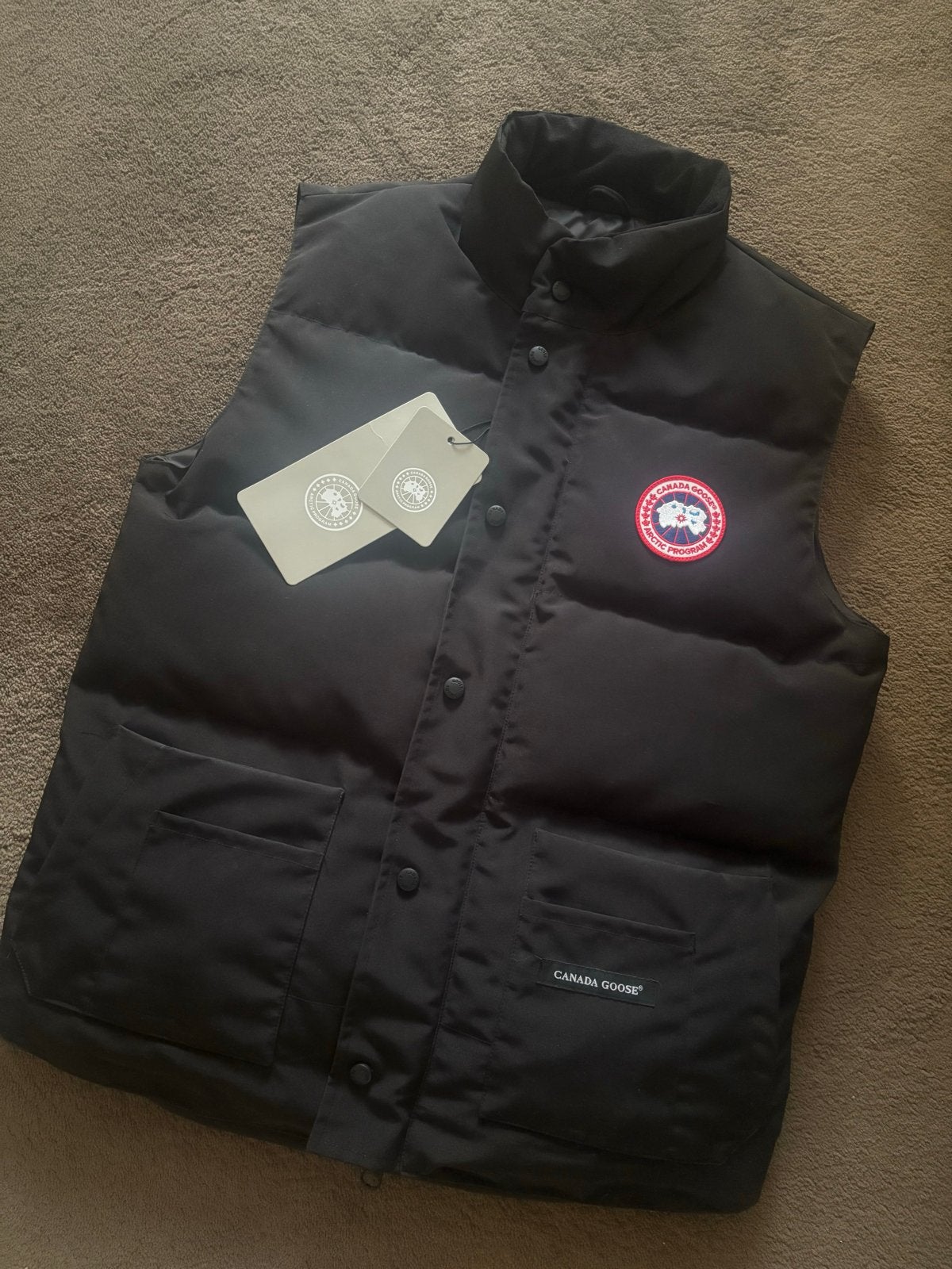 Canada Goose Bodywarmer Maat S - Nieuwstaat, Kleding | Heren, Ophalen of Verzenden, Nieuw, Maat 46 (S) of kleiner, Zwart