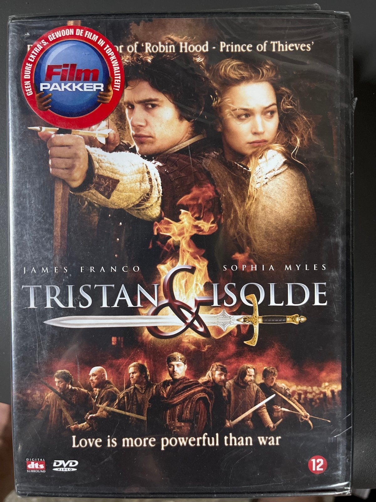 Tristan & Isolde DVD - Romantisch Actiedrama, Engels, Nederlands, Actie, Ophalen of Verzenden
