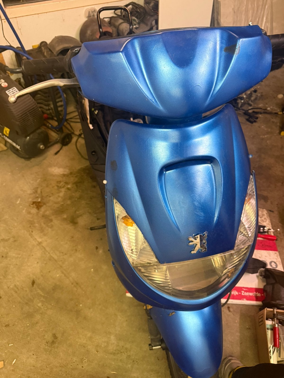 Vivacity blok 70cc en kappen, Fietsen en Brommers, Ophalen of Verzenden, Zo goed als nieuw, Tweetakt, Vivacity