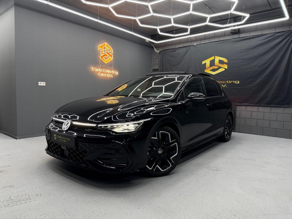 Volkswagen Golf 1.5 TSI R-Line Edition, 4 cilinders, 150 pk, 1246 kg, Zwart