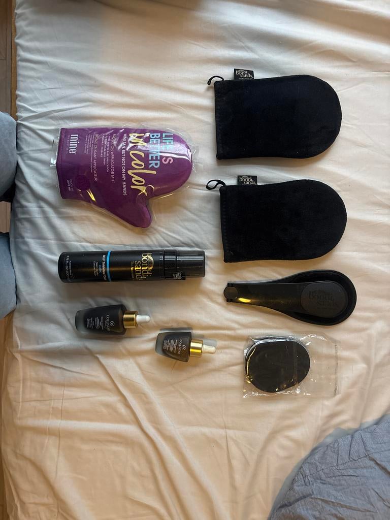 Zelfbruiningsproducten: Collistar drops, Bondi Sands foam &, Ophalen, Gebruikt, Gehele gezicht, Zwart
