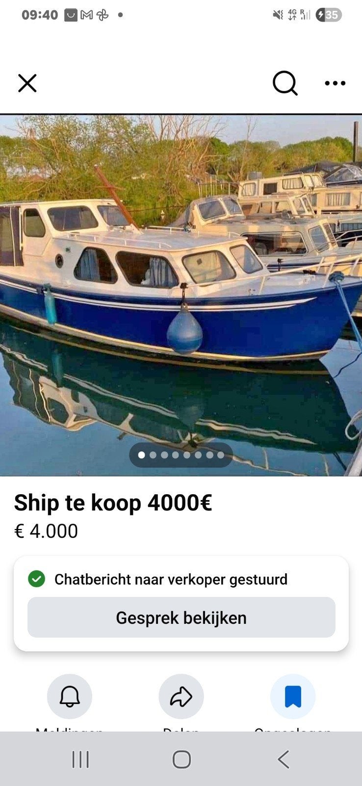MOET WEG!!Motorboot te koop, Ophalen of Verzenden